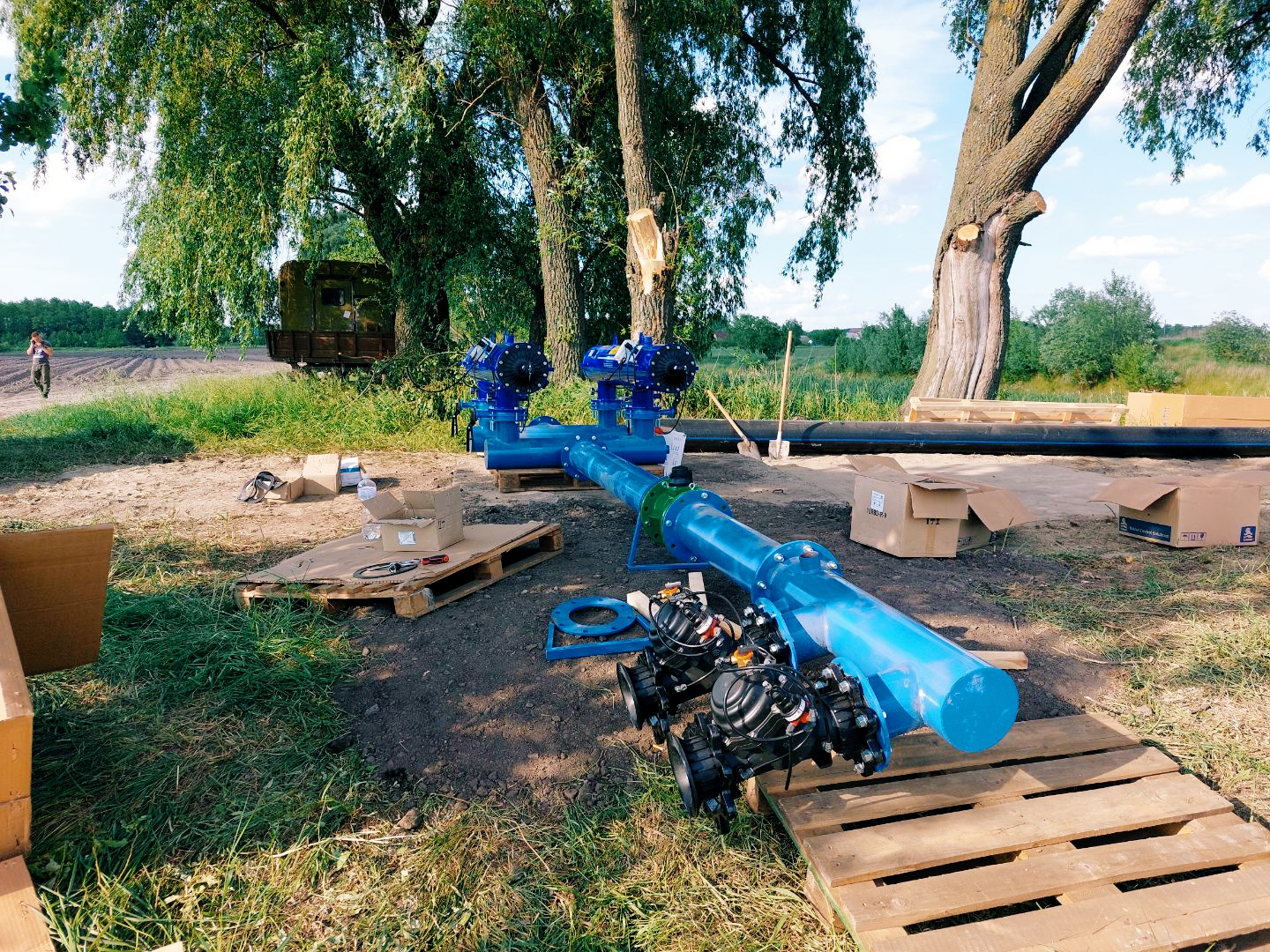 Крапельне зрошення картоплі Україна